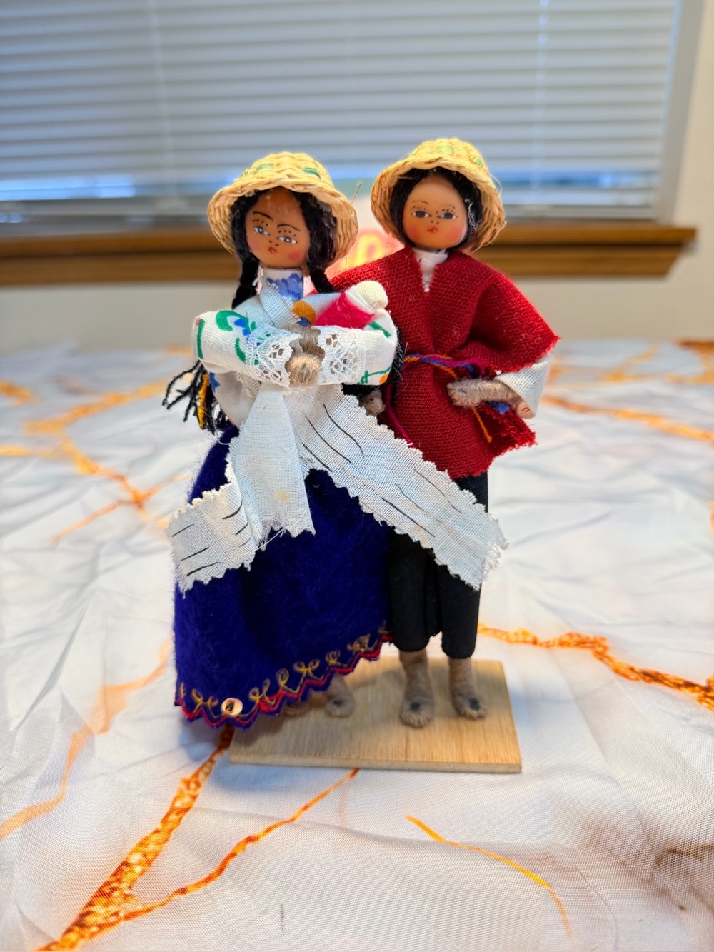 Vintage South Americans souvenir dolls